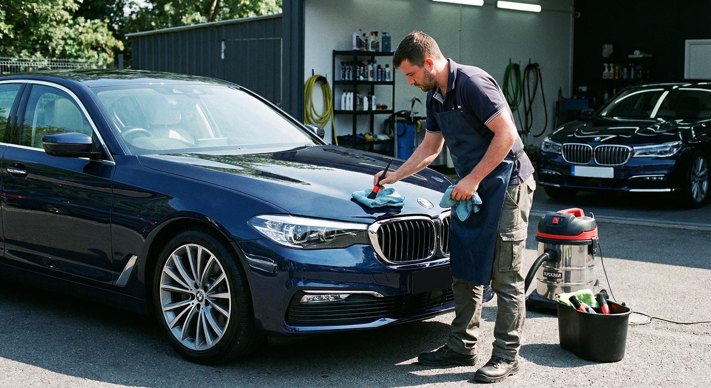 Fahrzeugreinigung Background