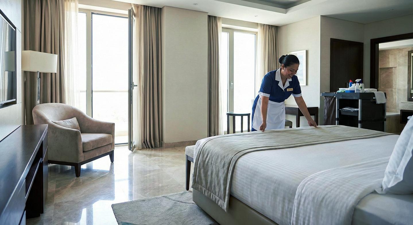 Hotelreinigung Background