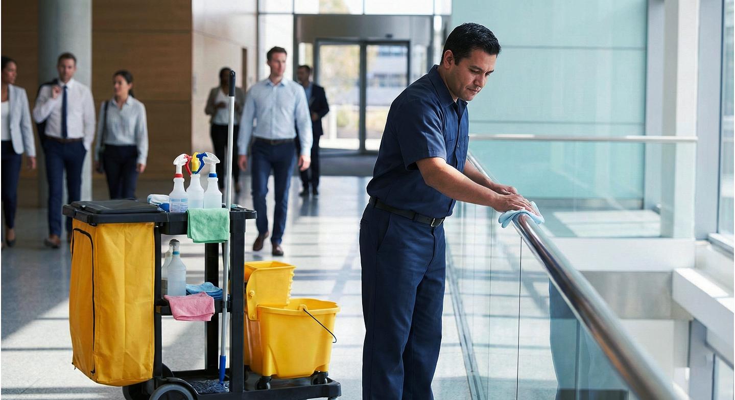 Unterhaltsreinigung Background